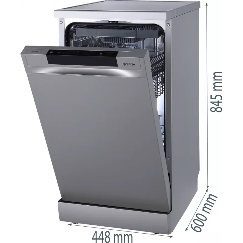 Gorenje GS541D10X Brīvi stāvoša 11 galda servējumu vieta