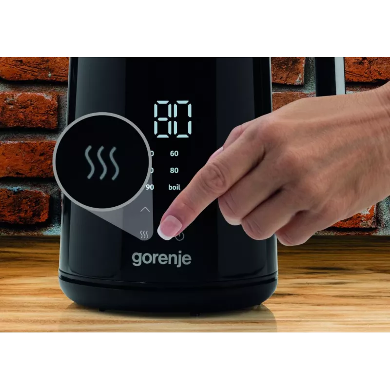 Gorenje K17DWD elektriskā tējkanna 1,7 L 2200 W melna