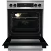 Gorenje GECS6C70XC plīts Brīvi stāvoša plīts Elektriskā Spirāles plīts virsma Nerūsējošais tērauds