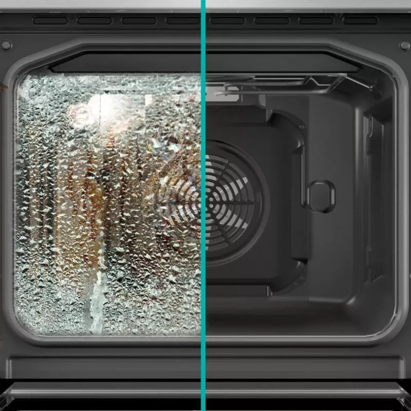 Gorenje GECS6C70XC plīts Brīvi stāvoša plīts Elektriskā Spirāles plīts virsma Nerūsējošais tērauds