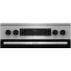 Gorenje GECS6C70XC plīts Brīvi stāvoša plīts Elektriskā Spirāles plīts virsma Nerūsējošais tērauds