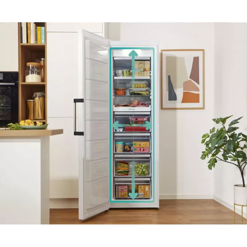 Gorenje FN619EAW6 vertikālā saldētava Brīvi stāvoša 280 L Balta