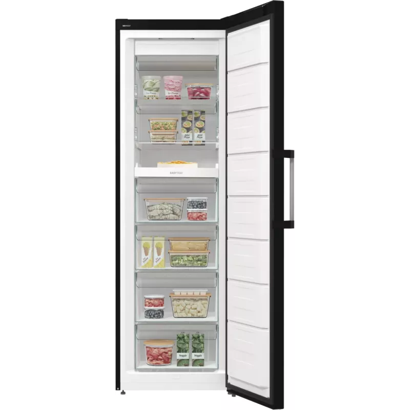 Gorenje G600 Frysskåp FN619EABK6 H247B, 280 L, 12,6 kg/24h, SN-N, No Frost sistēma, E, Melns