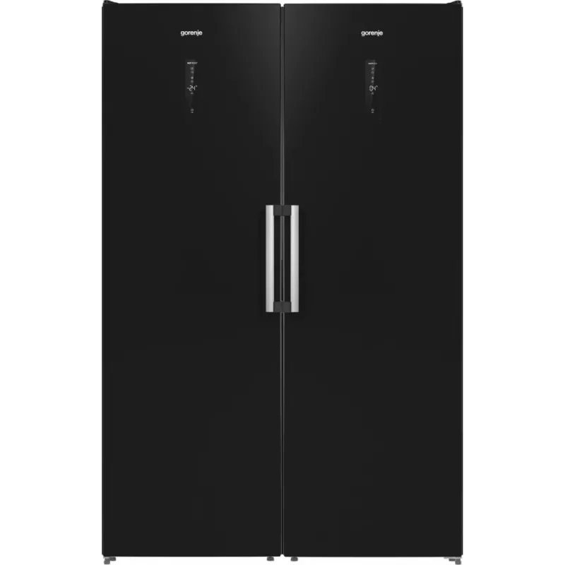 Gorenje G600 Frysskåp FN619EABK6 H247B, 280 L, 12,6 kg/24h, SN-N, No Frost sistēma, E, Melns