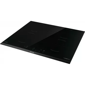 Gorenje Indukcijas plīts virsma GI6401BCE RAL9017, melna, iebūvēta, 59.5 cm, zona indukcijas plīts virsma, stikla keramika, 4 zonas