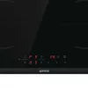 Gorenje Indukcijas plīts virsma GI6401BCE RAL9017, melna, iebūvēta, 59.5 cm, zona indukcijas plīts virsma, stikla keramika, 4 zonas