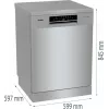Gorenje GS642E90X Brīvstāvoša 13 galda klājuma vietu ietilpība