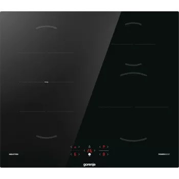 Gorenje indukcijas plīts virsma GI6421BSC, melna, iebūvējama, 59.5 cm, zonas indukcijas plīts virsma, stikla keramika, 4 zona(s)