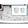 Gorenje IMD1200SB pārnēsājams ledus kubiciņu gatavotājs 12 kg/24h Nerūsējošais tērauds