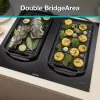 Gorenje Induktionsplīts GI6443BSCWF, melna, iebūvējama, 60 cm, zonas indukcijas plīts virsma, stikla keramika, 4 zonas