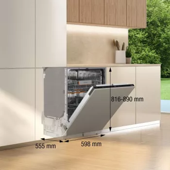 Gorenje GV642C65 pilnībā iebūvējama 14 galda piederumu komplektiem