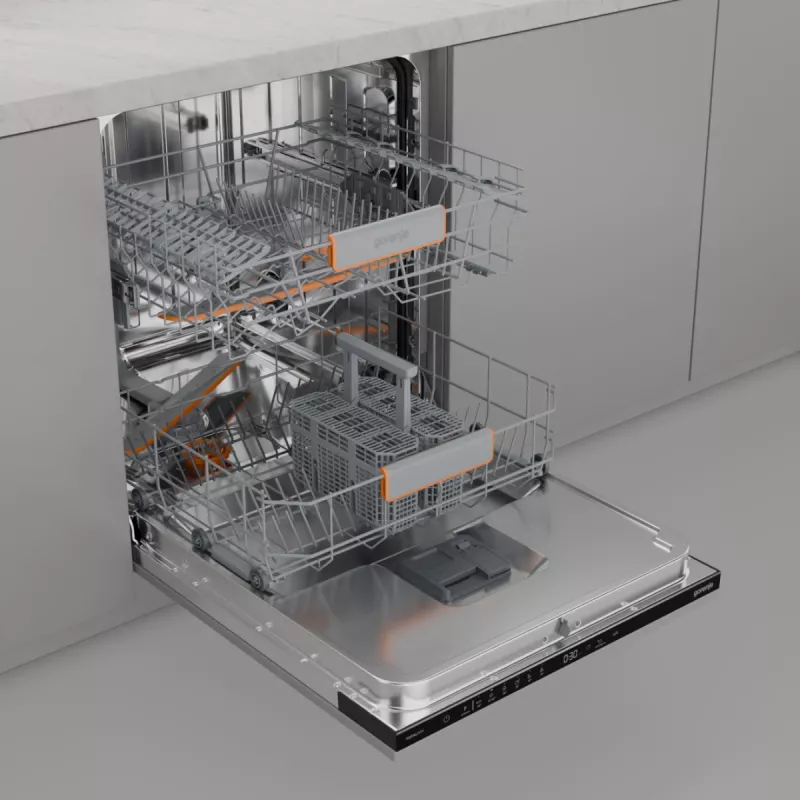 Gorenje GV642C65 pilnībā iebūvējama 14 galda piederumu komplektiem