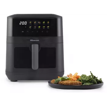 Hisense HAF2100DCD Single 7.7 L 2100 W Karstā gaisa fritieris Melns