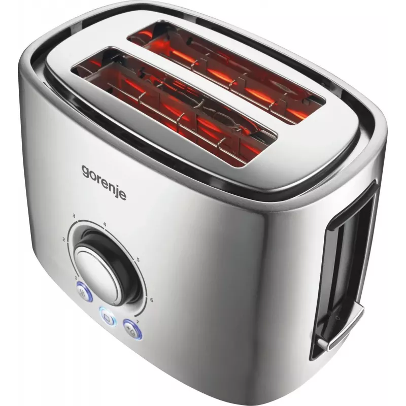 Gorenje T1000E 7 2 šķēles 1000 W Nerūsējošais tērauds