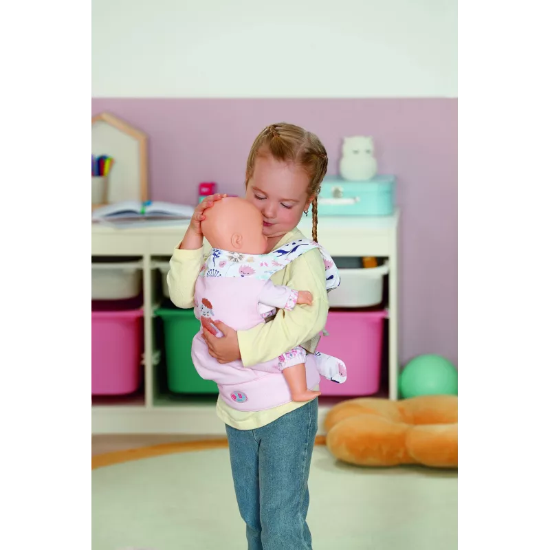BABY born Baby Carrier Flower leļļu nēsātājs