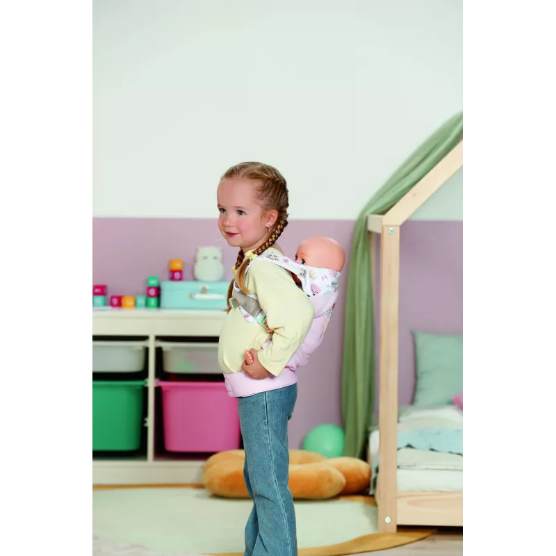 BABY born Baby Carrier Flower leļļu nēsātājs