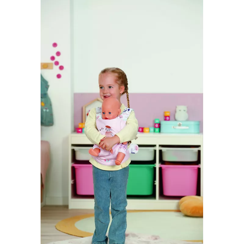 BABY born Baby Carrier Flower leļļu nēsātājs