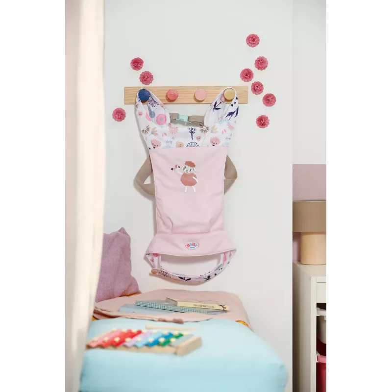 BABY born Baby Carrier Flower leļļu nēsātājs