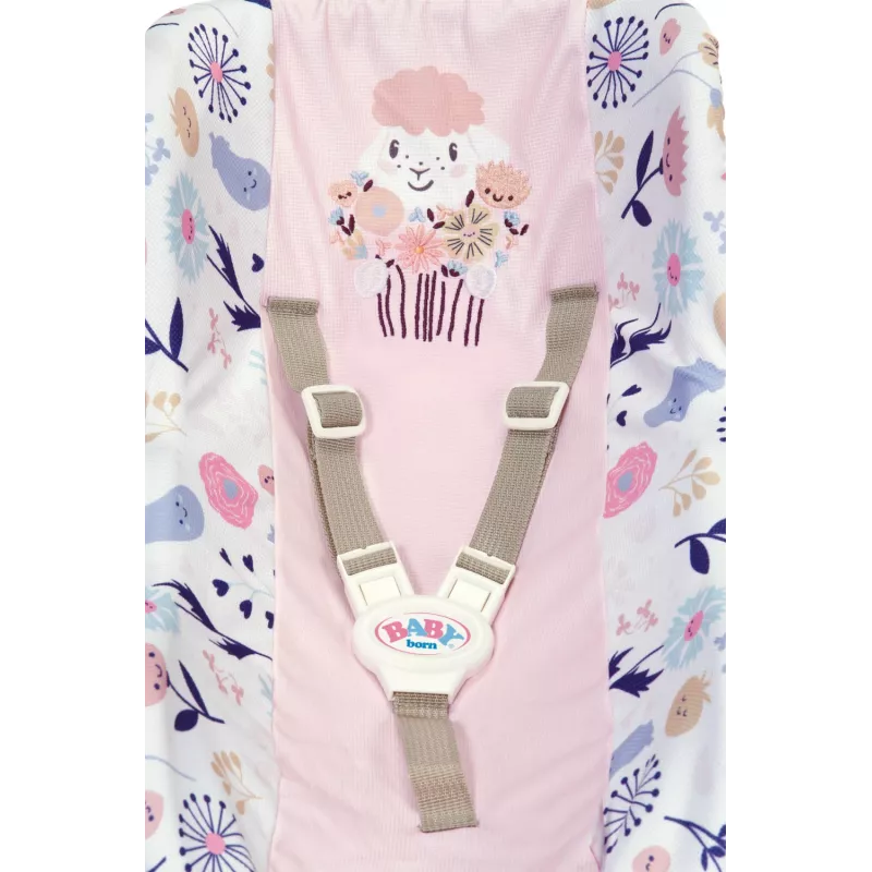 BABY born Comfort Seat Flower leļļu ceļojuma sēdeklītis