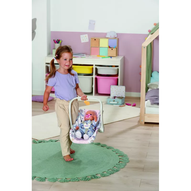 BABY born Comfort Seat Flower leļļu ceļojuma sēdeklītis