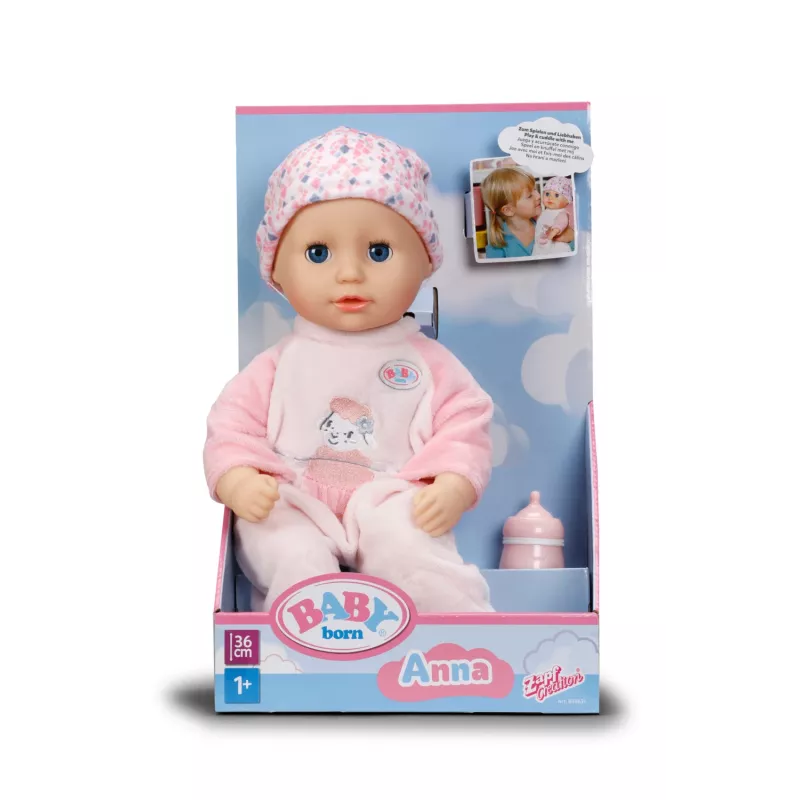 BABY born Anna Rose 36cm, lelle, sieviešu, 3 gadi, zēns/meitene, 360 mm, daudzkrāsaina