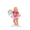 BABY born peldkostīmu komplekts Vienradzis 43cm, Leļļu peldkostīms, 3 gadi