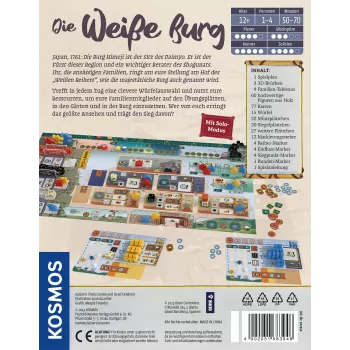 Kosmos Die weisse Burg galda spēle stratēģija