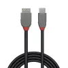 Lindy 2m USB 3.2 Type C uz Micro-B kabelis, Anthra Line, 2 m, USB C, Micro-USB B, USB 3.2 Gen 1 (3.1 Gen 1), melns