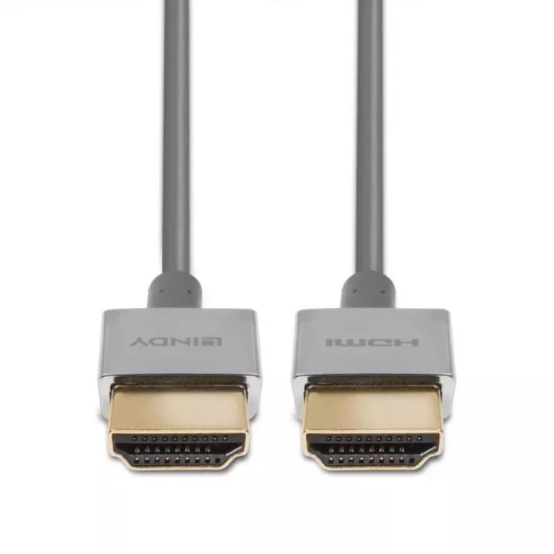 Lindy Ultra High Speed HDMI plāns kabelis 0.5m, 0,5 m, HDMI Type A (Standard), HDMI Type A (Standard), 48 Gbit/s, Balta