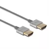 Lindy Ultra High Speed HDMI plāns kabelis 1m, 1 m, HDMI Type A (Standard), HDMI Type A (Standard), 48 Gbit/s, Balts