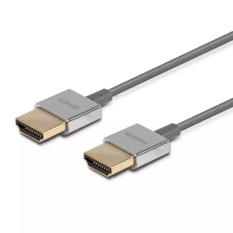 Lindy Ultra High Speed HDMI plāns kabelis 1m, 1 m, HDMI Type A (Standard), HDMI Type A (Standard), 48 Gbit/s, Balts