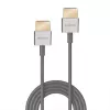 Lindy Ultra High Speed HDMI plāns kabelis 1m, 1 m, HDMI Type A (Standard), HDMI Type A (Standard), 48 Gbit/s, Balts