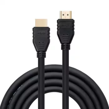 Lindy 0.5m 4K60Hz HDMI kabelis, elastīgs, 0.5 m, HDMI A tipa (standarta), HDMI A tipa (standarta), 18 Gbit/s, melns