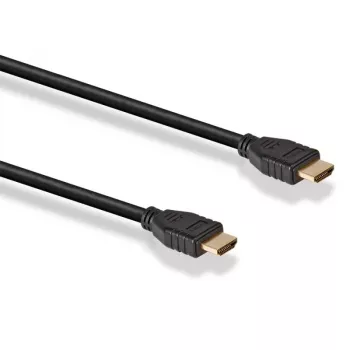 Lindy 0.5m 4K60Hz HDMI kabelis, elastīgs, 0.5 m, HDMI A tipa (standarta), HDMI A tipa (standarta), 18 Gbit/s, melns