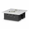 Lindy 150m Cat.6 HDMI 4K60 & Type C HDBaseT UK sienas plates KVM paplašinātājs, raidītājs