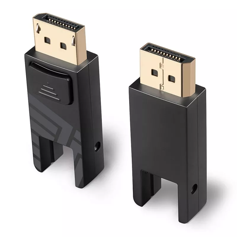 Lindy 40 m optiskās šķiedras hibrīda Mini DisplayPort 1.4 kabelis ar noņemamiem DP savienotājiem