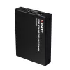 Lindy HDMI, KVM un IR paplašinātājs, izmantojot IP, uztvērējs, raidītājs un uztvērējs, vadu, 150 m, Cat5e, Cat6, melns, metāls