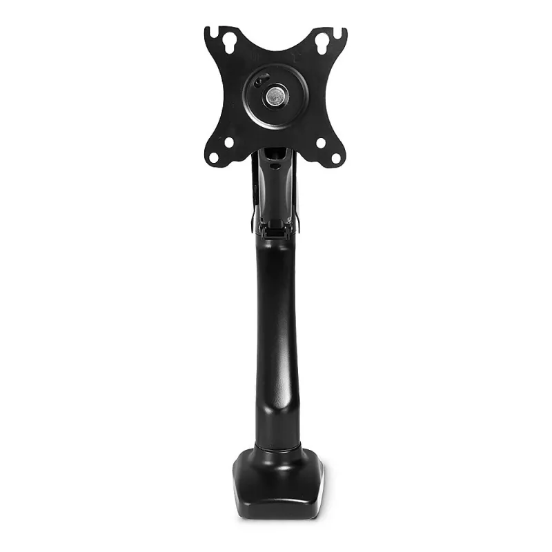 Lindy Single Display Gas-Spring Desktop Mount, 6,5 kg, 43,2 cm (17 collas), 68,6 cm (27 collas), 75 x 75 mm, 100 x 100 mm, melns