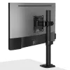 Lindy Stubby Fiksēts Displeja Statīvs, 8 kg, 33 cm (13 collas), 81,3 cm (32 collas), 75 x 75 mm, 100 x 100 mm, Melns