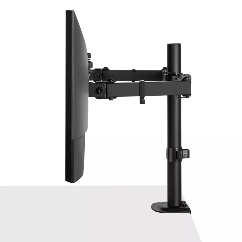 Lindy divkāršs regulējams displeja stiprinājums, 8 kg, 33 cm (13 collas), 81,3 cm (32 collas), 75 x 75 mm, 100 x 100 mm, melns