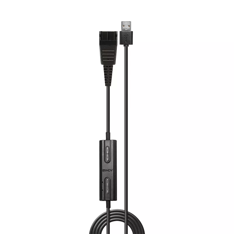 Lindy USB Type A uz Jabra Quick Disconnect austiņu adapteris
