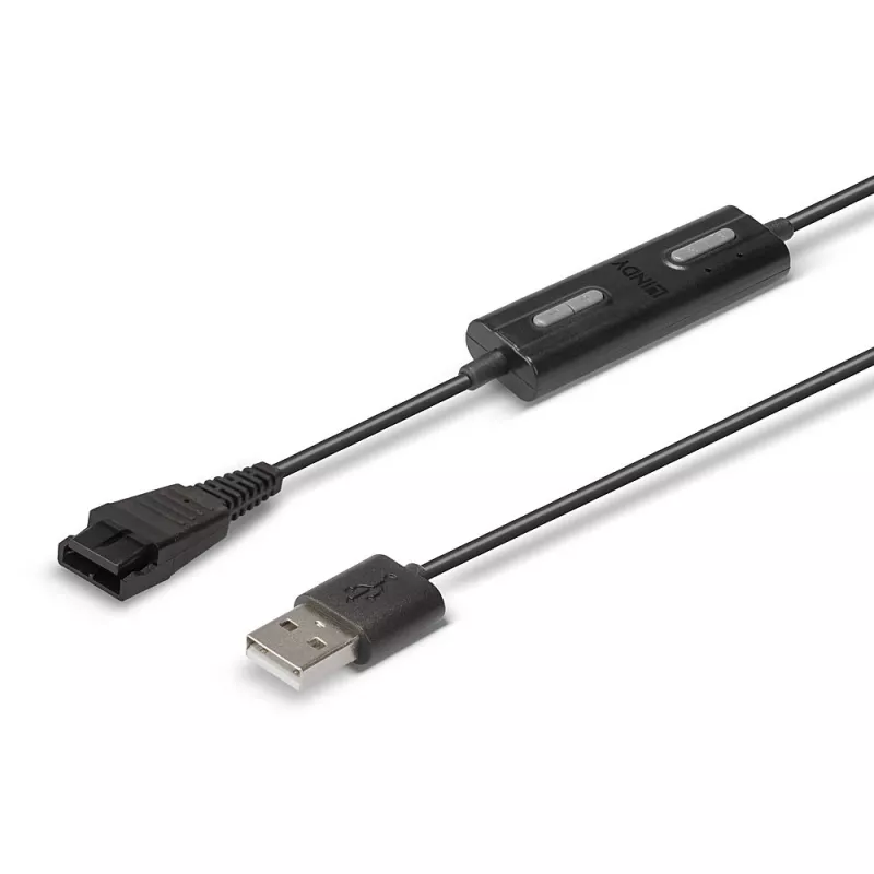 Lindy USB Type A uz Jabra Quick Disconnect austiņu adapteris