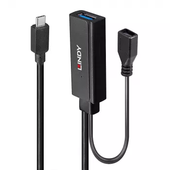 Lindy 5m USB 3.2 Gen 1 C/A Aktīvais pagarinātājs