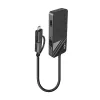 Lindy 43354 klēpjdatora dokstacija/portu replikators USB 3.2 Gen 1 (3.1 Gen 1) Type-A + Type-C melns