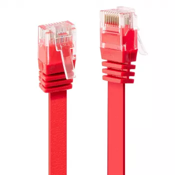 Lindy 47510 tīkla kabelis, sarkans, 0,3 m, Cat6, U/UTP (UTP)