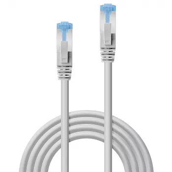 Lindy 3m Cat.6A U/UTP LSZH kabelis, pelēks 10 gab., 3 m, Cat6a, S/FTP (S-STP), RJ-45, RJ-45, pelēks