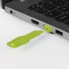 Lindy RJ45 pieslēgvietas bloķētāja atslēga, zaļa, Pieslēgvietas bloķētāja atslēga, RJ-45, zaļa, Akrilnitrila butadiēna stirols (ABS), Polietilēna maisiņš, CE, RoHS, REACH, Kalifornijas priekšlikums Nr. 65