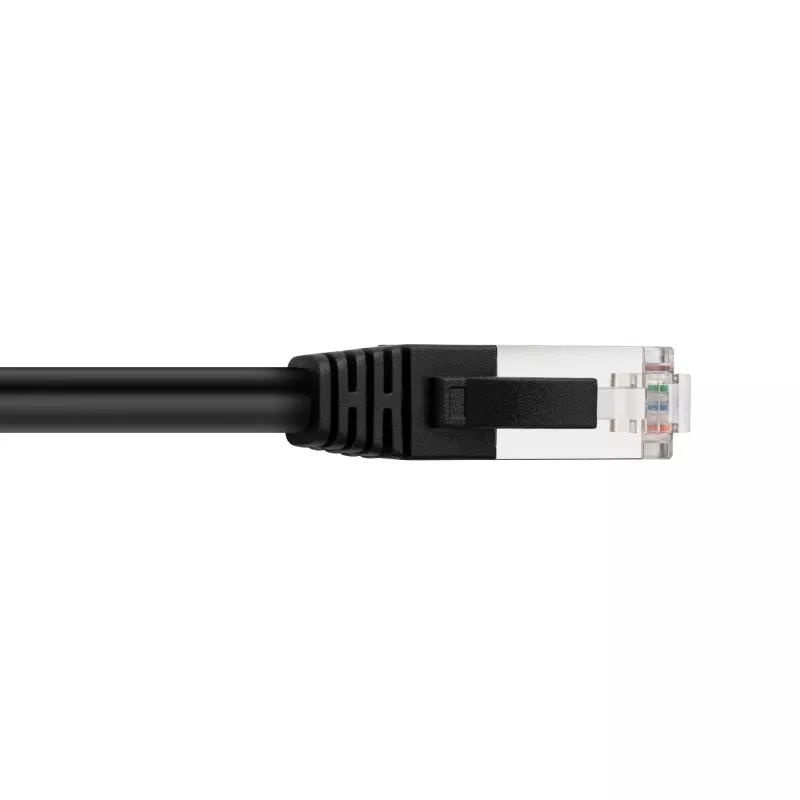 Lindy 0.2m RJ-45 Cat.6A Break-Away Adapter, 0.2 m, Cat6a, RJ-45, RJ-45, Melns, Red