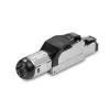Lindy RJ-45 Cat.6/6A bezkontakta lauka terminācijas spraudnis, RJ45, Melns, Sudrabains, Metāls, CE, REACH, RoHS, UKCA, 240 g, 133 mm