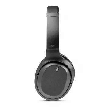 Lindy LH700XW austiņas ar vadu un bezvadu savienojumu, galvas lentes veida, mūzikai, Micro-USB, Bluetooth, melnas